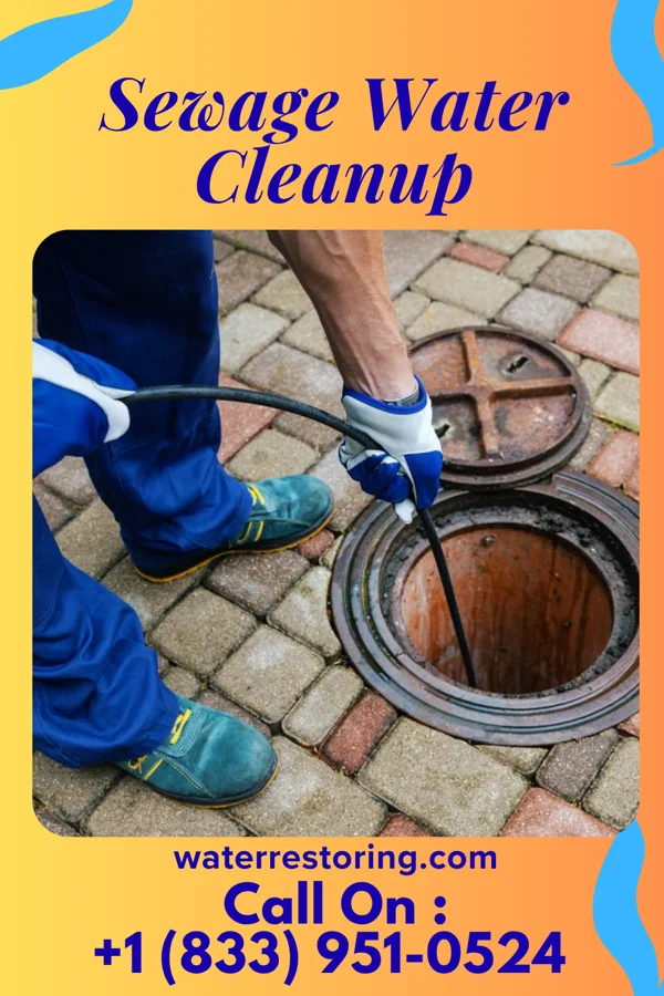 Sewage Water Cleanup in Bavaria, KS